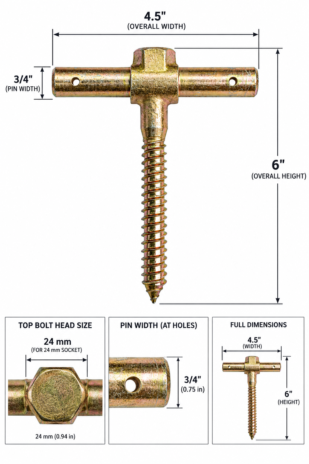 Speedlock Gate Pin (Set of 2)